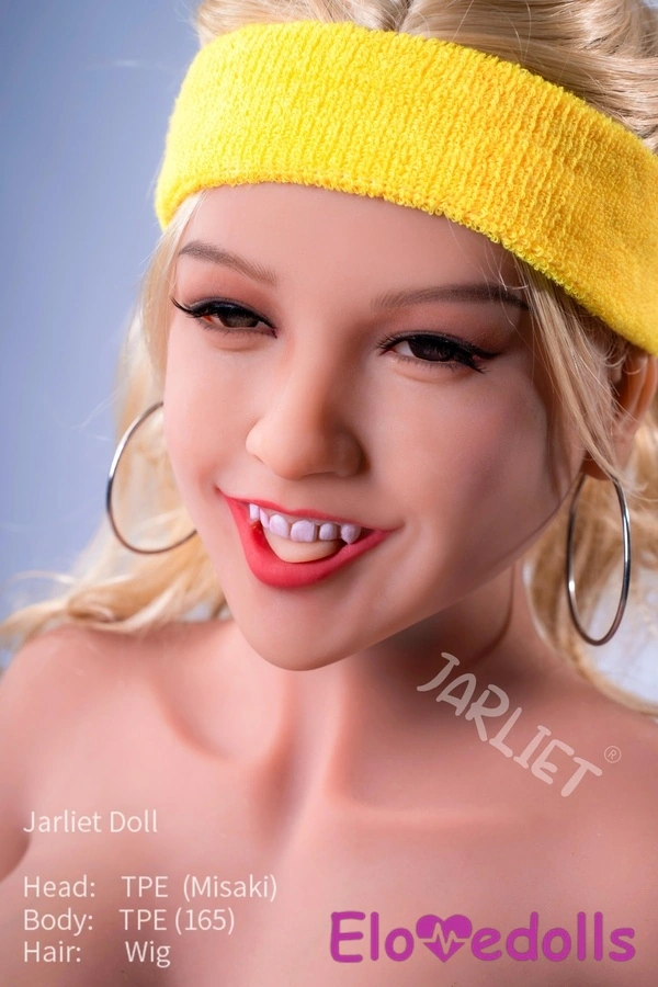 165cm D Cup TPE Voluptuous Amber Eyes Petite Breasts Realistic Sex Doll Detail View 29